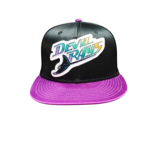 Tampa Bay Devil Rays Hat Cap‎ Fitted Mens 7 MLB Baseball Inaugural Patch New Era